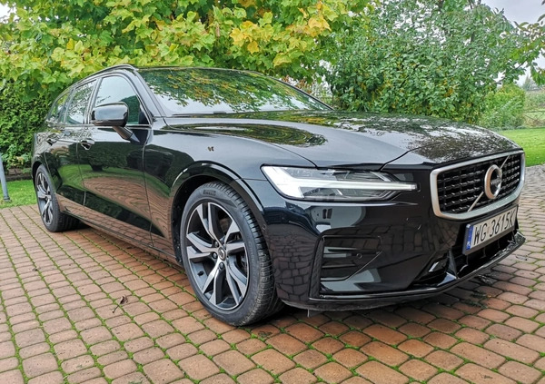Volvo V60 cena 139000 przebieg: 76482, rok produkcji 2020 z Garwolin małe 172